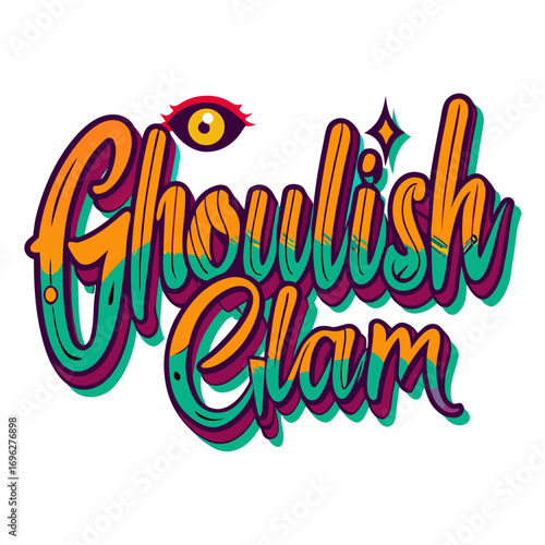 Ghoulish Glam Stylized Typography