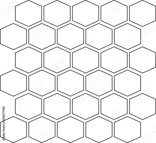 seamless hexagon pattern, seamless pattern with hexagons,seamless pattern of hexagons