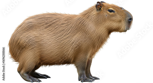 Isolated Capybara