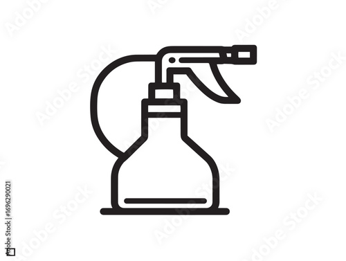 Crop spray equipment icon created in professional farming vector format