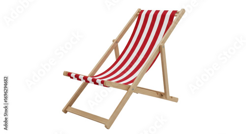 Fotografie Isolated Beach Chair