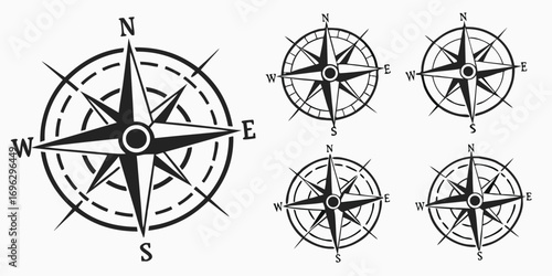 arrow-compass-icons-set---8-minimalist-icons---bla