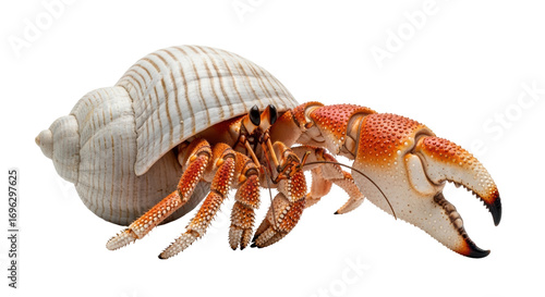 Isolated Hermit Crab
