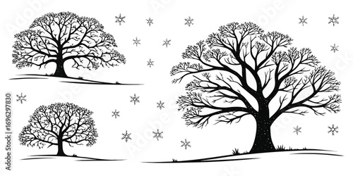 snow-covered-oak-icons-set---8-minimalist-icons---