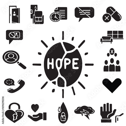 Hope and Support for Mental Health Awareness Breaking Stigma Encouraging Open Conversations Providing Care and Compassion for Those Facing Mental Health Challenges Together We Heal and Grow Stronger