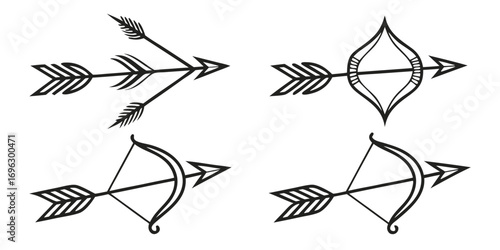 abstract-ribbon-arrows-icons-set---8-minimalist-ic
