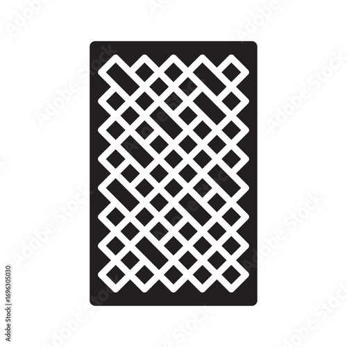 acupressure mat color flat icon for digital and print projects.