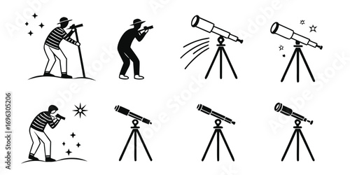 star-trail-icons-set---8-minimalist-icons---black-