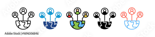 Cultural Exposure multiple icon