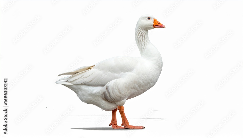 Obraz premium goose isolated on white background