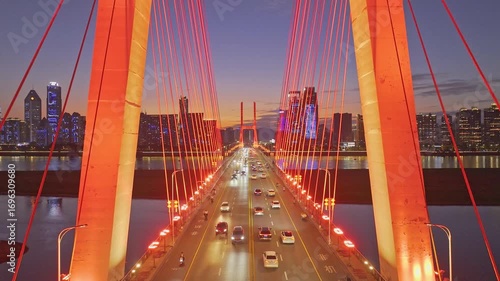bridge at night