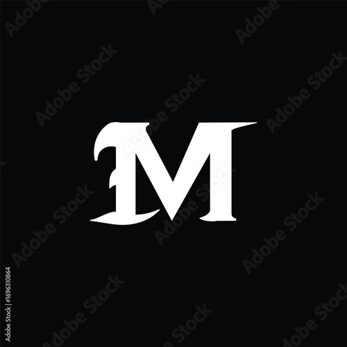 m logo design template, personalized jewelry m, signature look m, monogrammed gift m, initial pendant m, m type design, vintage lettermark m, luxe monogram m, timeless m, decorative typography m,