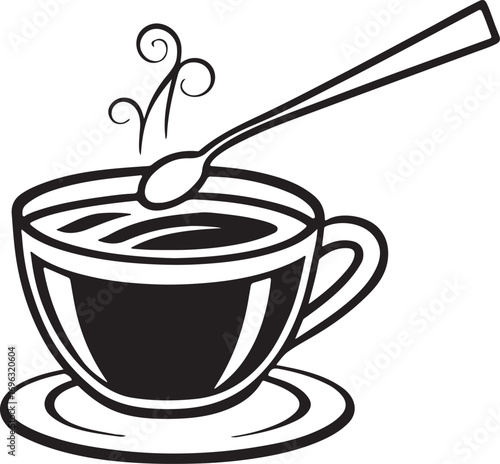 cup of hot coffee