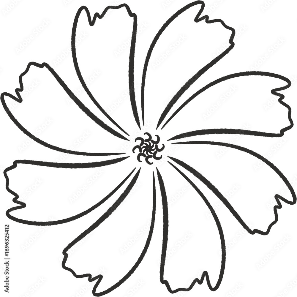 Obraz premium 꽃 일러스트