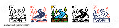 Jungle Trek multiple icon