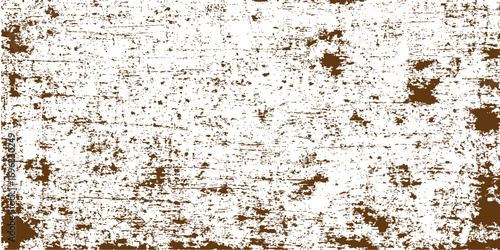 Closeup macro of an old, brown, rusty metal surface with a rough texture and grunge pattern
