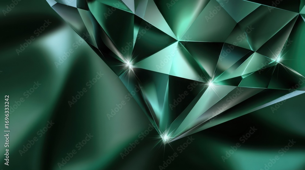 Obraz premium abstract crystal background