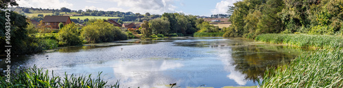 Kiltonga Nature Reserve Duck Pond Newtownards Panorama