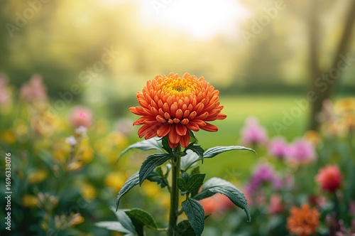 The Chrysanthemum flower holds considerable market value and potential for development.