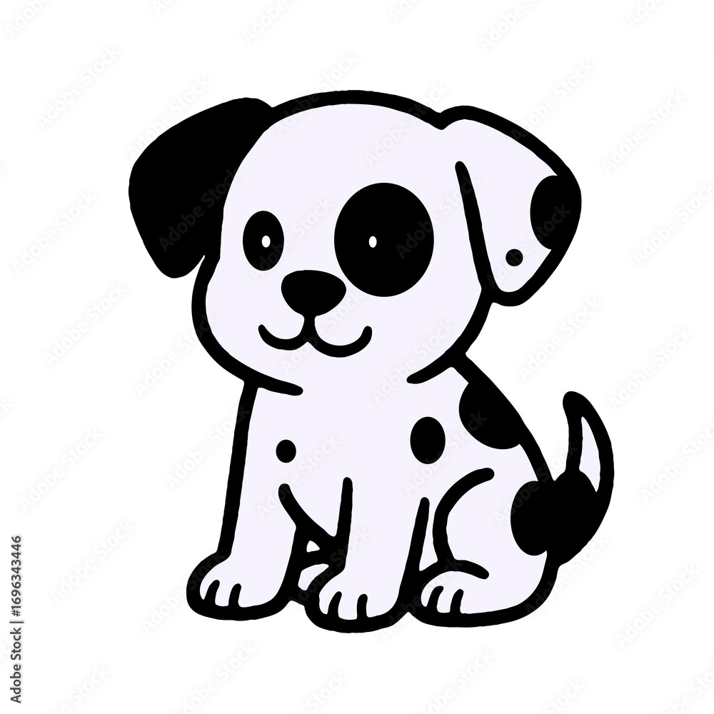 Naklejka premium dog