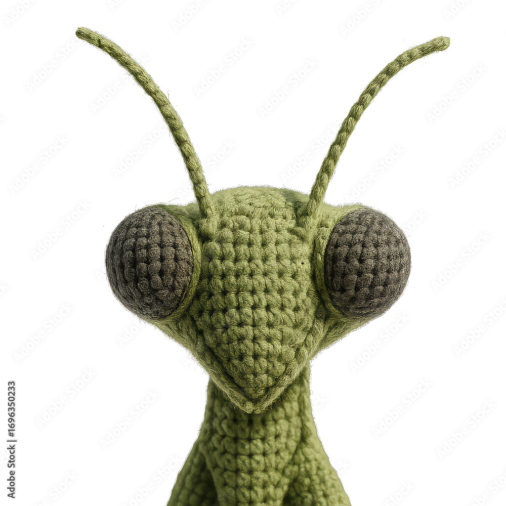 Obraz premium Crochet Mantis Art