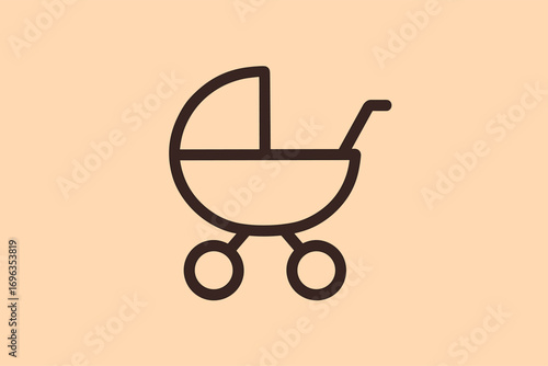 Baby stroller, carriage, pram, infant transport, baby carriage, child carrier.