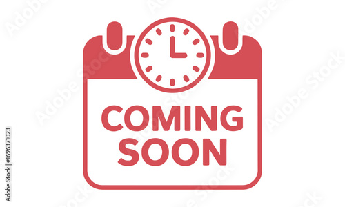 Coming Soon Announcement Badge
