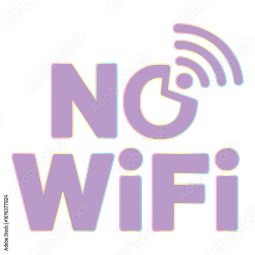 No Wifi Connection Icon And Text