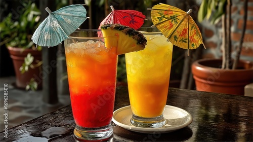 cocktail on the beach