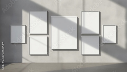 Wallpaper Mural Moodboard template. Photo collage grid Torontodigital.ca