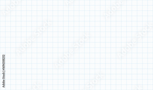 Texture of graph paper, Blue grid line paper sheet