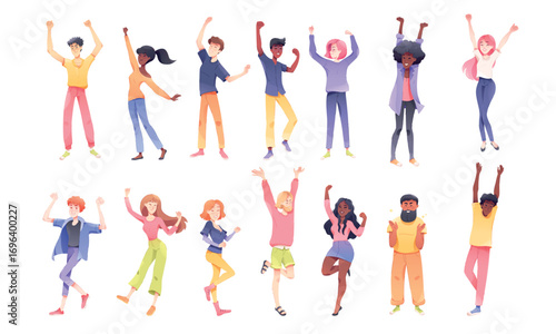A Vibrant and Diverse Group of People Joyfully Celebrating Special Moments Together