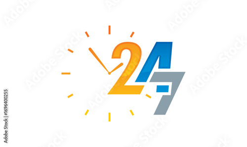 24/7 Logo