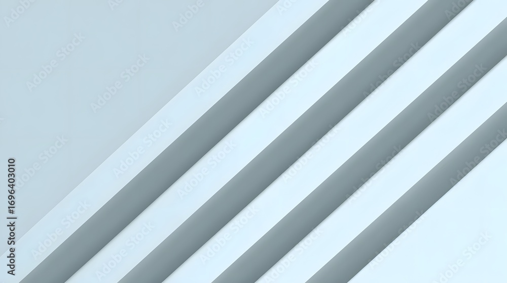 Obraz premium Minimalist abstract background featuring a repeating diagonal pattern of clean, geometric lines in shades of grey and white.