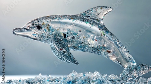 fish in snow