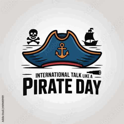 International Talk Like a Pirate Day – Pirate Humor, Nautical Fun & Skull & Crossbones Celebration.