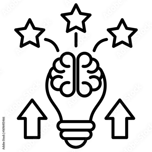 Creativity Outline Icon