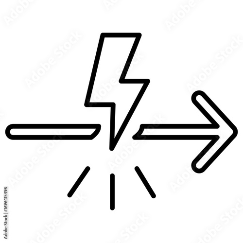 Disruption Outline Icon
