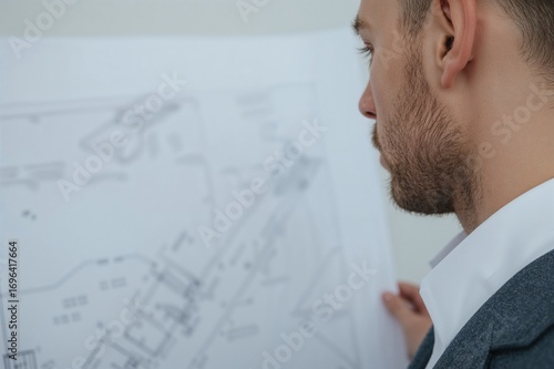 Detailed portrait of a man ...