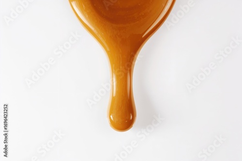Sweet sauce droplets of car...