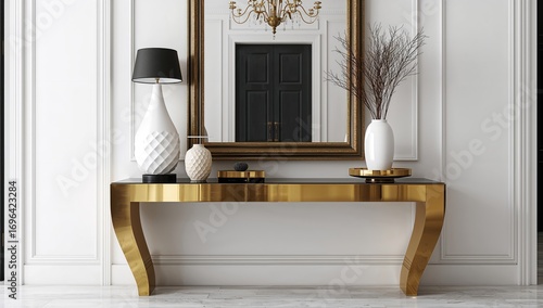 Hallway console table with ...
