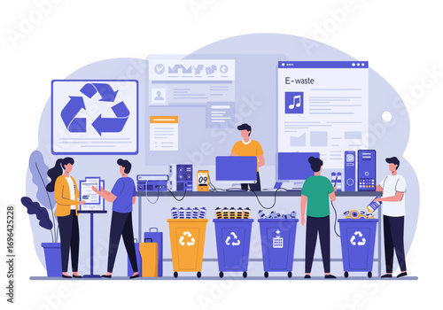Efficient Electronic Waste Management and Recycling Program for Sustainable Technology Disposal and Environmental Conservation Initiatives