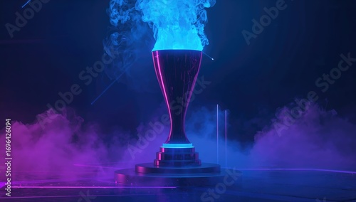 Futuristic cyberpunk award ...