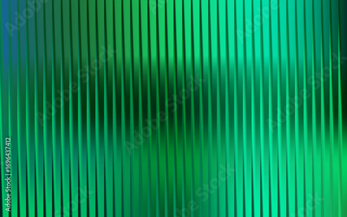Green abstract background with vertical lines and gradient, modern design
