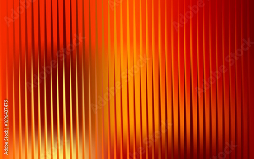 Abstract background with vertical lines in warm tones of red and orange