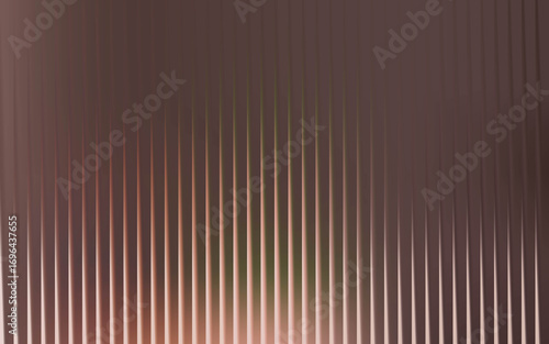 Abstract brown background with vertical lines and light for presentation
