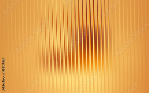 Abstract gold background with vertical lines and light for presentation