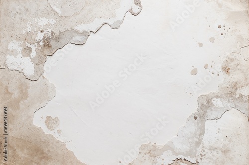 Detailed View of White Pape...