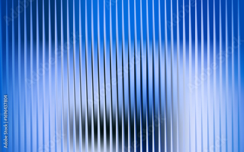 Abstract background with vertical lines in blue and white gradient color