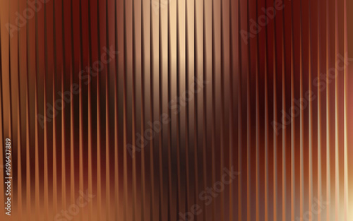 Abstract brown background with vertical lines and blurred effect